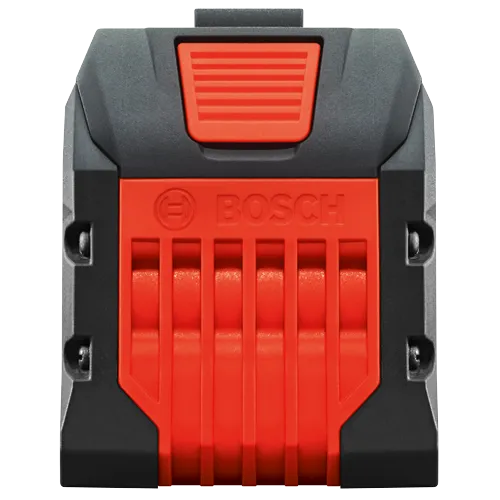 Dispositivo Bosch de color rojo y negro.