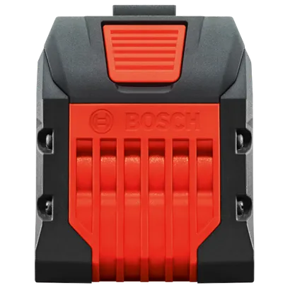 Dispositivo Bosch de color rojo y negro.