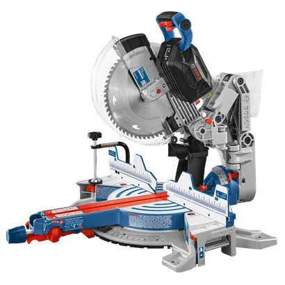 Sierra ingletadora Bosch con "BITURBO BRUSHLESS", "BOSCH" visible. Incluye selector de bisel, guías de medición y protector de hoja.