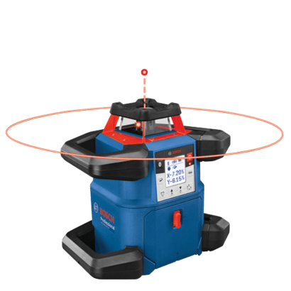 18V REVOLVE4000 Connected Self-Leveling Horizontal/Vertical Rotary Laser with (1) CORE18V 4.0 Ah Compact Battery-GRL4000-80CHV-Accuracy Range 18V REVOLVE4000 Connected Self-Leveling Horizontal/Vertical Rotary Laser with (1) CORE18V 4.0 Ah Compact Battery-GRL4000-80CHV-Accuracy Range