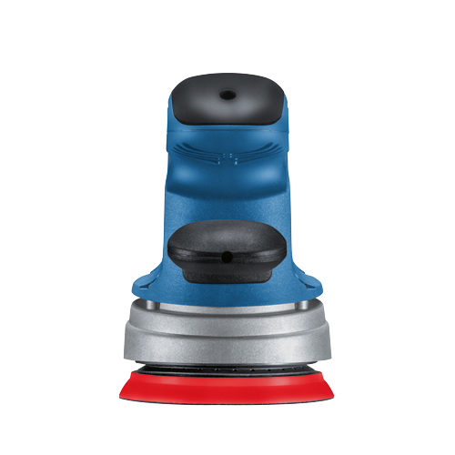 Lijadora Bosch azul y negra.