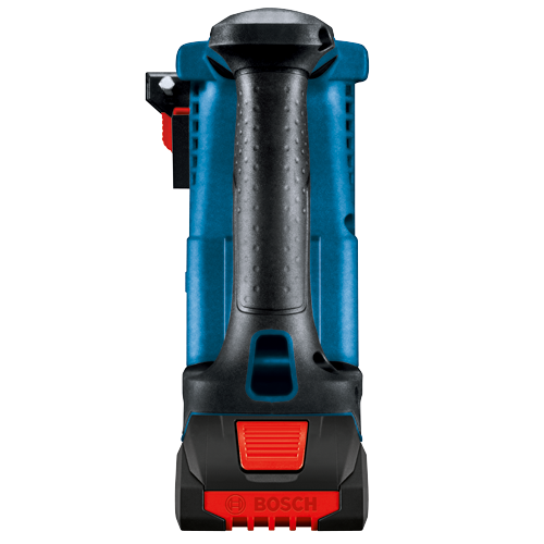 Herramienta eléctrica Bosch con detalles en negro y azul.