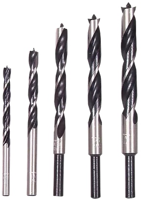 Juegos de brocas con punta perforadora