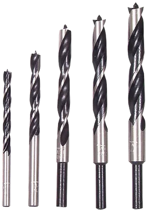 Juego de brocas con punta perforadora para taladro, 5 piezas