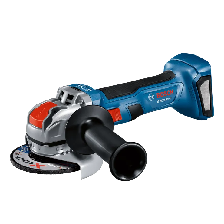 Bosch GWX18V-8 amoladora angular sin escobillas con XLOCK, eje estándar de 7/8".