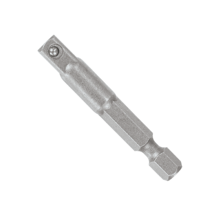 Atornillador de dado cuadrado macho extraduro de 1/4" para adaptador de dado x 1-1/8"