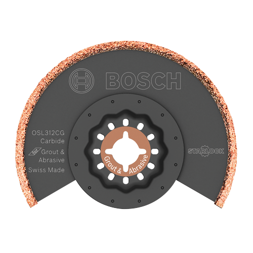 Bosch OSL312CG Disco STARLOCK Suizo fabricado en Suiza para lechada y abrasivos con carburo.