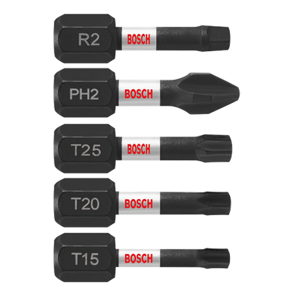 Juego de 5 brocas de atornillado de 1" Impact Tough™