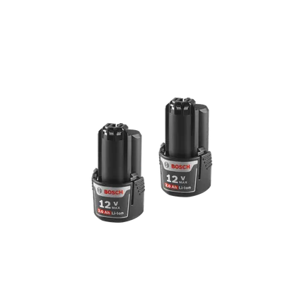 Batería Bosch 12 V MAX 2.0 Ah Li-Ion.