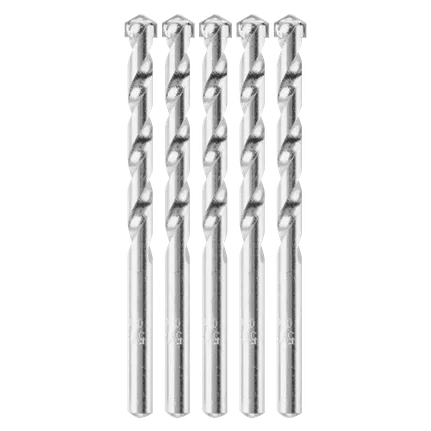 Brocas rápidas giratorias en espiral para mampostería de 5/16" x 2" x 4", 5 piezas
