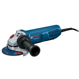 Amoladora angular Bosch GWS 13-50VSP HD, con un disco de esmerilado etiquetado "BOSCH" y "Tipo 27".