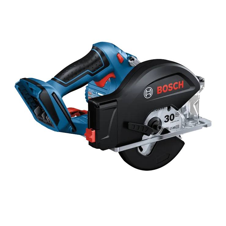 Sierra circular a batería Bosch con logotipo "BOSCH", "Tress TM", hoja de 30 dientes, 2 608 676 594, eje de 20 mm.