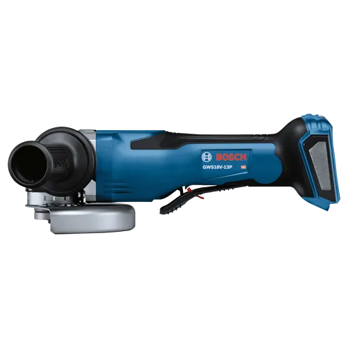 Amoladora angular GWS18V-13P HD de Bosch.