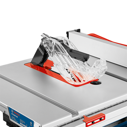 Sierra de mesa Bosch GTS18V-08, con hoja de Ø8-1/4" (210 mm), 18V, 5500/min (RPM).
