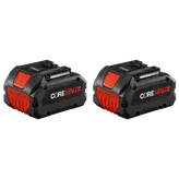 Paquete de baterías CORE18V 8Ah, con el logotipo de Bosch.