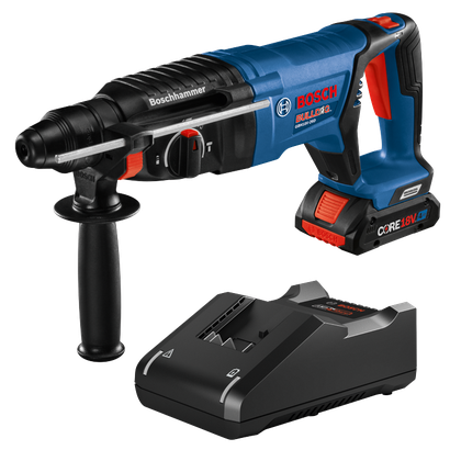 Bosch BULLDOG GBH18V-26D martillo rotativo y cargador.