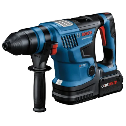 Bosch GBH18V-34CQ Turbo Brushless Boschhammer, Core 18V 8Ah.
