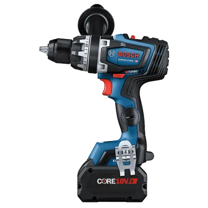 Bosch GSR18V-1330C BITURBO Taladro sin escobillas con batería CORE18V 8 Ah.