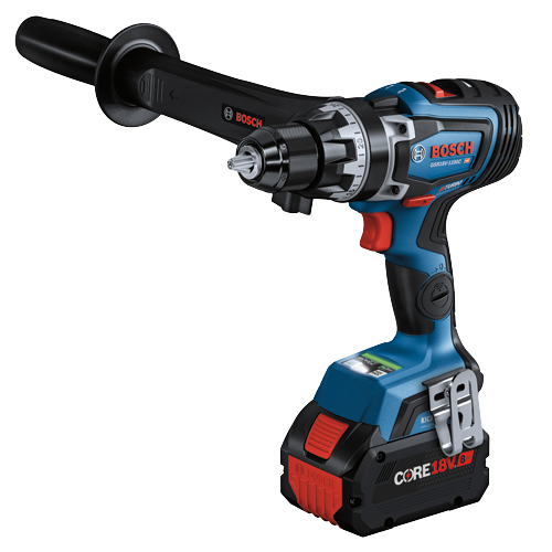 Bosch GSR18V-1330C HD taladro atornillador a batería con batería CORE18V 8Ah.