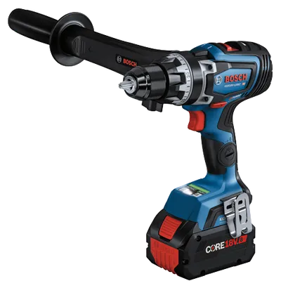 Bosch GSR18V-1330C HD taladro atornillador a batería con batería CORE18V 8Ah.