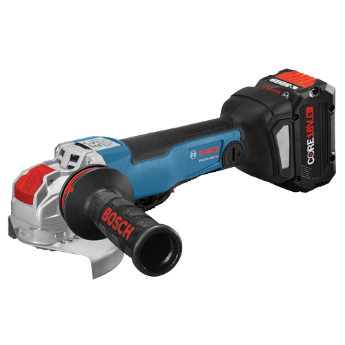 Bosch GWX18V-50PC HD amoladora angular, batería CORE18V 8 Ah.