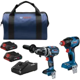 bosch cordless 18V AMPshare CORE18V combo batteries charger bag kit