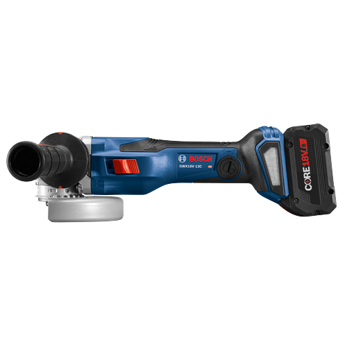 Bosch GWX18V-13C Amoladora angular HD con batería CORE18V 8Ah.