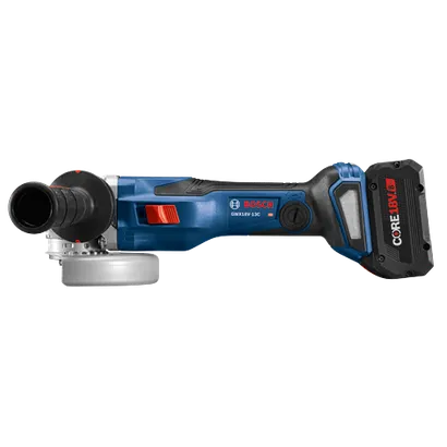 Bosch GWX18V-13C Amoladora angular HD con batería CORE18V 8Ah.