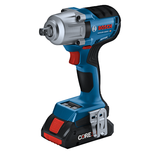 Llave de impacto a batería Bosch GDS18V-330PC.