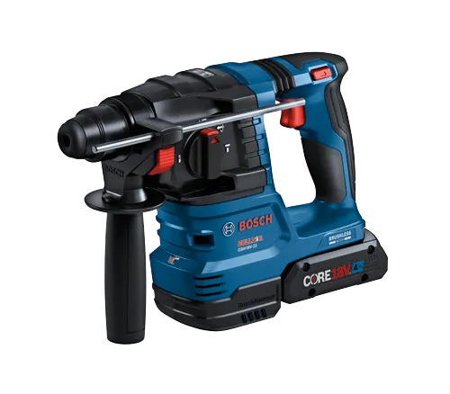 Bosch BULLDOG GBH18V-22, Motor sin escobillas, alimentado por batería CORE18V, Boschhammer.