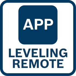 Icono positivo de herramientas de medición para web: Aplicación remota de nivelación