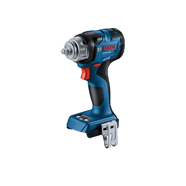 Llave de impacto con anillo de fricción GDS18V-230C de Bosch de 18 V y 3/8" sin batería.