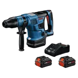 Taladro percutor Bosch GBH18V-36C, Turbo Brushless, con Boschhammer, baterías CORE18V 8Ah y cargador ACTIVE AIR COOLING.