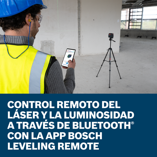 Bosch GCL165-82CGL green beam line laser model on feature claims images.