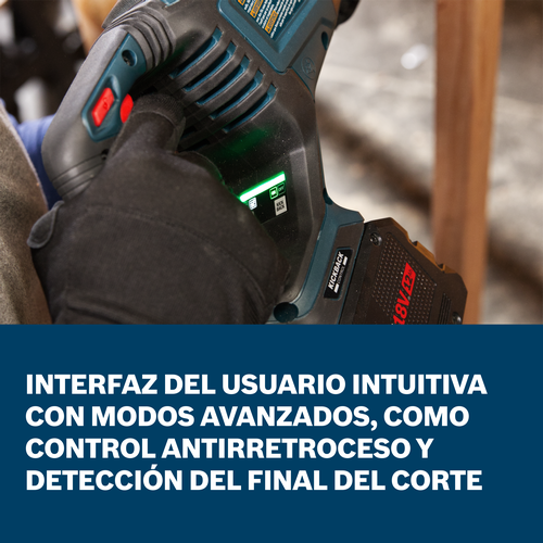 Bosch cordless reciprocating saw GSA18V-126N model product information ATF image.