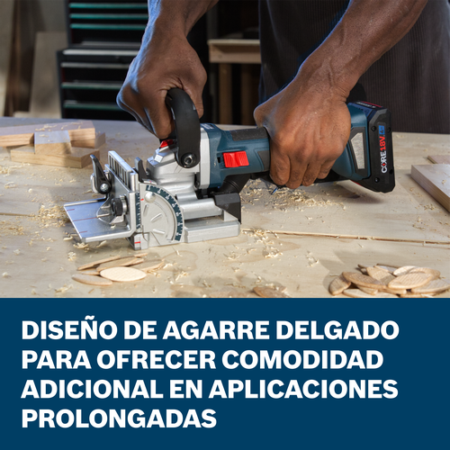 Bosch biscuit joiner GFF18V-086N model product information ATF image.