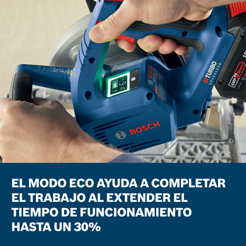 Bosch circular saw GKS18V-25GN model product information ATF image.