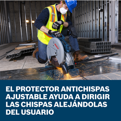 Bosch cut off saw GCO15-14 model product information ATF image.