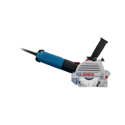 Bosch GDS18V-330C amoladora para juntas vista lateral sobre fondo blanco.