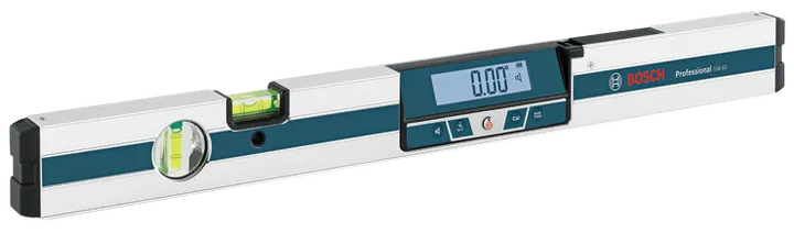 Nivel Bosch Professional GIM 60, mostrando una lectura de 0,00°