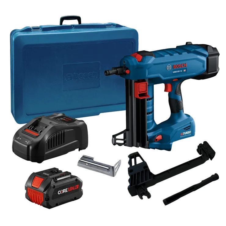 Imagen del producto: kit de pistola de clavos para concreto Bosch modelo GNB18V-12K14.