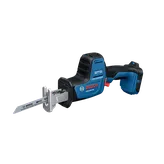 Bosch GSA18V-24N compact reciprocating saw without battery shown with no background.