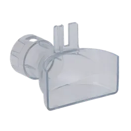 Imagen del producto sobre fondo blanco del accesorio para rebajadora de mano de campana para extracción de polvo RA1132.