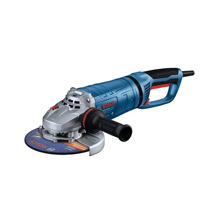 The GWS25-180JR 7 In. Large Angle Grinder in a product image dynamic preview.