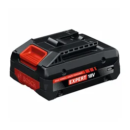 The Bosch EXBA18V-40 EXPERT 18V  Lithium-Ion 4 Ah High Power Battery on a product dynamic image view.