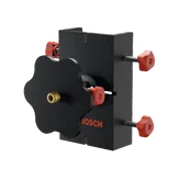 El soporte para tablas de replanteo Bosch BB1 en una vista dinámica del producto sobre fondo blanco.