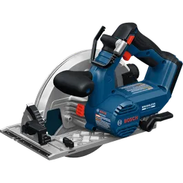Vista dinámica del producto: sierra circular BITURBO Brushless Bosch GKS18V-68-2N de 18 V y 7-1/4" (herramienta básica).