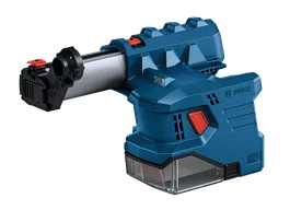 Product Image Dynamic of Bosch GDE18V-12N SDS-plus® 1/2 In. Dust Collection Attachment on a white background.