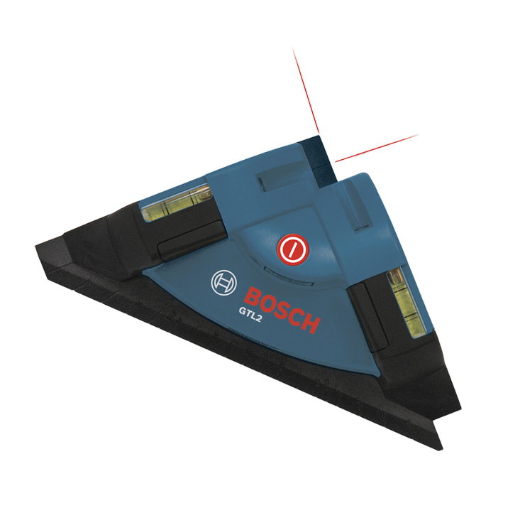 Product Image Dynamic of Bosch GTL2 Laser Level Square on a white background.