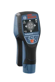 Product Image Dynamic of Bosch D-TECT120 Wall/Floor Scanner with Radar on a white background.